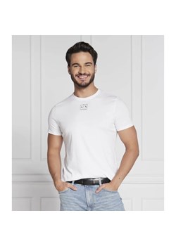 Armani Exchange T-shirt | Slim Fit | pima ze sklepu Gomez Fashion Store w kategorii T-shirty męskie - zdjęcie 163985094