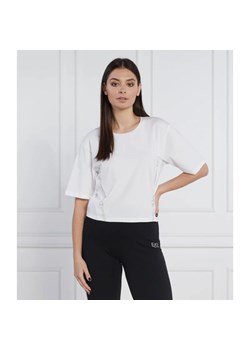 EA7 T-shirt | Relaxed fit ze sklepu Gomez Fashion Store w kategorii Bluzki damskie - zdjęcie 163985130