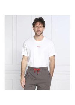 Hugo Bodywear T-shirt Linked | Regular Fit ze sklepu Gomez Fashion Store w kategorii T-shirty męskie - zdjęcie 163985151