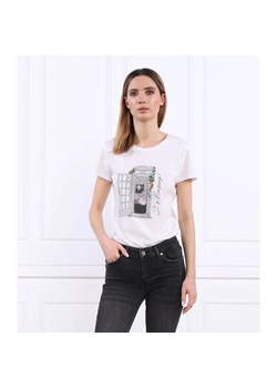 Liu Jo T-shirt | Regular Fit ze sklepu Gomez Fashion Store w kategorii Bluzki damskie - zdjęcie 163985272