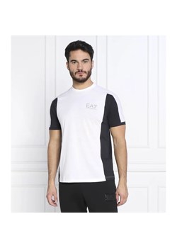 EA7 T-shirt | Regular Fit ze sklepu Gomez Fashion Store w kategorii T-shirty męskie - zdjęcie 163985300