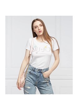 Liu Jo Beachwear T-shirt | Regular Fit ze sklepu Gomez Fashion Store w kategorii Bluzki damskie - zdjęcie 163985364