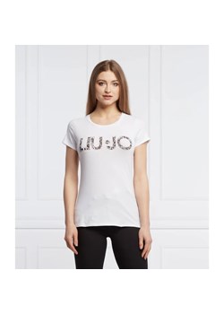 Liu Jo Beachwear T-shirt | Regular Fit ze sklepu Gomez Fashion Store w kategorii Bluzki damskie - zdjęcie 163985380
