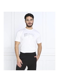 EA7 T-shirt | Regular Fit ze sklepu Gomez Fashion Store w kategorii T-shirty męskie - zdjęcie 163985421