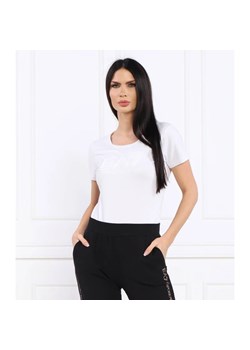 EA7 T-shirt | Slim Fit ze sklepu Gomez Fashion Store w kategorii Bluzki damskie - zdjęcie 163985454