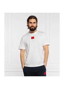 HUGO T-shirt Diragolino212 | Regular Fit ze sklepu Gomez Fashion Store w kategorii T-shirty męskie - zdjęcie 163985683