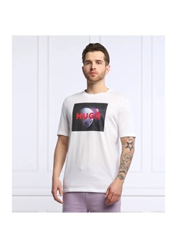 HUGO T-shirt Dupiter | Regular Fit ze sklepu Gomez Fashion Store w kategorii T-shirty męskie - zdjęcie 163985734