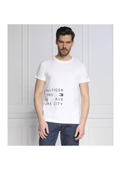 Tommy Hilfiger T-shirt OFF PLACEMENT | Slim Fit ze sklepu Gomez Fashion Store w kategorii T-shirty męskie - zdjęcie 163985903