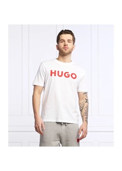 HUGO T-shirt Dulivio | Regular Fit ze sklepu Gomez Fashion Store w kategorii T-shirty męskie - zdjęcie 163985914