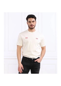 HUGO T-shirt Dendat_X | Regular Fit ze sklepu Gomez Fashion Store w kategorii T-shirty męskie - zdjęcie 163986003