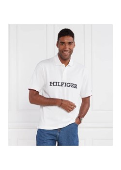 Tommy Hilfiger Polo MONOTYPE STRUC ARCHI | Regular Fit ze sklepu Gomez Fashion Store w kategorii T-shirty męskie - zdjęcie 163986044