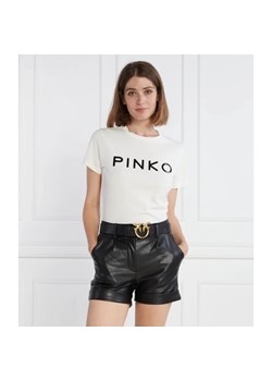 Pinko T-shirt | Regular Fit ze sklepu Gomez Fashion Store w kategorii Bluzki damskie - zdjęcie 163986124