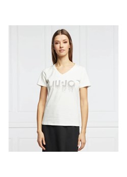 Liu Jo Sport T-shirt | Regular Fit ze sklepu Gomez Fashion Store w kategorii Bluzki damskie - zdjęcie 163986164