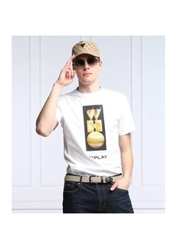 Replay T-shirt | Regular Fit ze sklepu Gomez Fashion Store w kategorii T-shirty męskie - zdjęcie 163986204