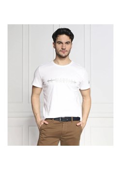 La Martina T-shirt | Regular Fit | z dodatkiem lnu ze sklepu Gomez Fashion Store w kategorii T-shirty męskie - zdjęcie 163986402