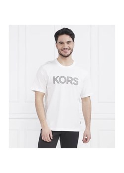 Michael Kors T-shirt CHECKER KORS | Oversize fit ze sklepu Gomez Fashion Store w kategorii T-shirty męskie - zdjęcie 163986563