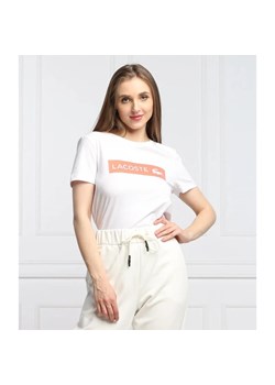 Lacoste T-shirt | Regular Fit ze sklepu Gomez Fashion Store w kategorii Bluzki damskie - zdjęcie 163986572