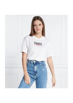 Tommy Jeans T-shirt | Regular Fit ze sklepu Gomez Fashion Store w kategorii Bluzki damskie - zdjęcie 163986861