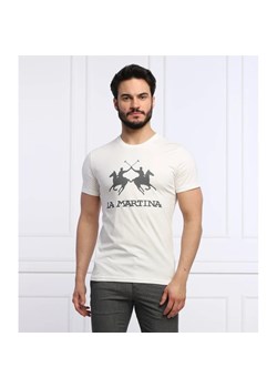 La Martina T-shirt | Regular Fit ze sklepu Gomez Fashion Store w kategorii T-shirty męskie - zdjęcie 163986891