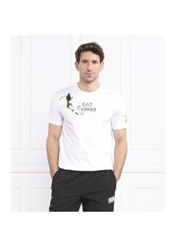 EA7 T-shirt | Regular Fit ze sklepu Gomez Fashion Store w kategorii T-shirty męskie - zdjęcie 163987041