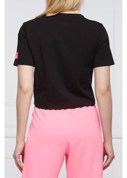 EA7 T-shirt | Cropped Fit ze sklepu Gomez Fashion Store w kategorii Bluzki damskie - zdjęcie 164082450