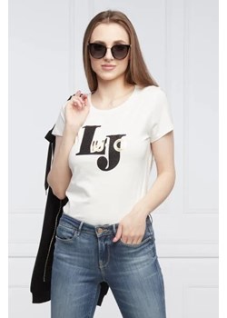 Liu Jo Sport T-shirt | Regular Fit ze sklepu Gomez Fashion Store w kategorii Bluzki damskie - zdjęcie 164200002