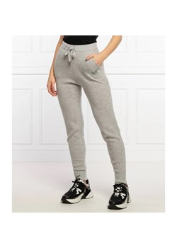 Pinko Wełniane spodnie dresowe TEROLDEGO | Regular Fit | z dodatkiem kaszmiru ze sklepu Gomez Fashion Store w kategorii Spodnie damskie - zdjęcie 164319183