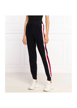Tommy Hilfiger Spodnie dresowe | Loose fit | z dodatkiem wełny ze sklepu Gomez Fashion Store w kategorii Spodnie damskie - zdjęcie 164320053