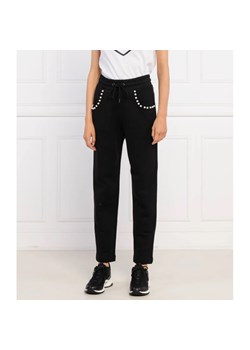 Love Moschino Spodnie dresowe | Straight fit | high rise ze sklepu Gomez Fashion Store w kategorii Spodnie damskie - zdjęcie 164320741