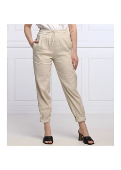 Marc Cain Lniane spodnie | Loose fit ze sklepu Gomez Fashion Store w kategorii Spodnie damskie - zdjęcie 164321294
