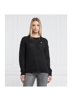 Tommy Hilfiger Wełniany sweter | Relaxed fit ze sklepu Gomez Fashion Store w kategorii Swetry damskie - zdjęcie 164321372