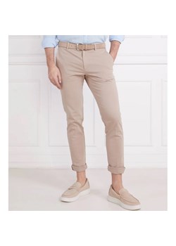 BOSS BLACK Spodnie chino Kaito1 | Slim Fit | stretch ze sklepu Gomez Fashion Store w kategorii Spodnie męskie - zdjęcie 164321693