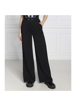Karl Lagerfeld Spodnie Wideleg Glitter Sweat Pants | flare fit ze sklepu Gomez Fashion Store w kategorii Spodnie damskie - zdjęcie 164323983