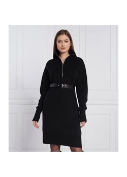 BOSS BLACK Wełniana sukienka Finina ze sklepu Gomez Fashion Store w kategorii Sukienki - zdjęcie 164325273