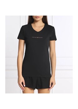 Emporio Armani T-shirt | Regular Fit ze sklepu Gomez Fashion Store w kategorii Bluzki damskie - zdjęcie 164326584
