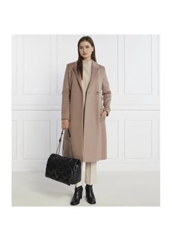 Calvin Klein Wełniany płaszcz | z dodatkiem kaszmiru ze sklepu Gomez Fashion Store w kategorii Płaszcze damskie - zdjęcie 164327780