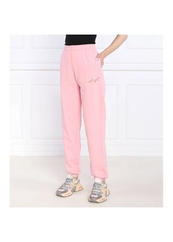 HUGO Spodnie dresowe Njola | Regular Fit ze sklepu Gomez Fashion Store w kategorii Spodnie damskie - zdjęcie 164328594