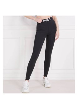 HUGO Legginsy Ninderella | Slim Fit ze sklepu Gomez Fashion Store w kategorii Spodnie damskie - zdjęcie 164329113