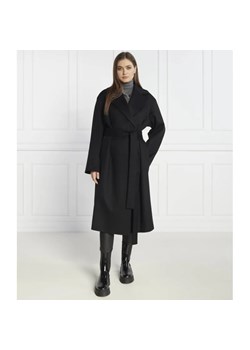 HUGO Wełniany płaszcz Mabellina | z dodatkiem kaszmiru ze sklepu Gomez Fashion Store w kategorii Płaszcze damskie - zdjęcie 164330013