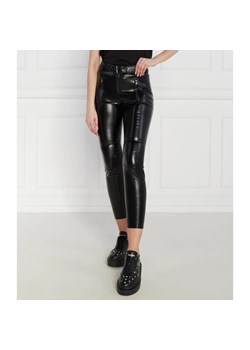 Patrizia Pepe Spodnie z paskiem | Slim Fit ze sklepu Gomez Fashion Store w kategorii Spodnie damskie - zdjęcie 164330254