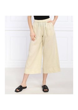Max Mara Leisure Lniane spodnie EDMOND | Oversize fit ze sklepu Gomez Fashion Store w kategorii Spodnie damskie - zdjęcie 164330731