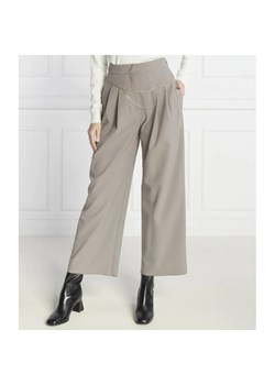 Marella Spodnie z paskiem FANTE | Regular Fit ze sklepu Gomez Fashion Store w kategorii Spodnie damskie - zdjęcie 164330792