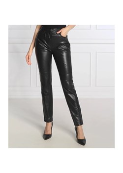 Liu Jo Skórzane spodnie | Skinny fit ze sklepu Gomez Fashion Store w kategorii Spodnie damskie - zdjęcie 164331140