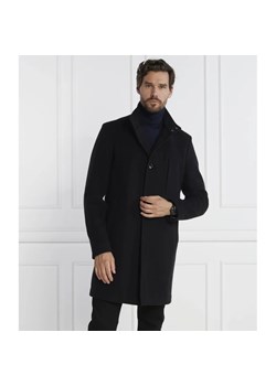 BOSS BLACK Wełniany płaszcz H Hyde Standup C ze sklepu Gomez Fashion Store w kategorii Płaszcze męskie - zdjęcie 164332232
