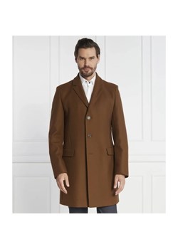 HUGO Wełniany płaszcz Migor | z dodatkiem kaszmiru ze sklepu Gomez Fashion Store w kategorii Płaszcze męskie - zdjęcie 164334952