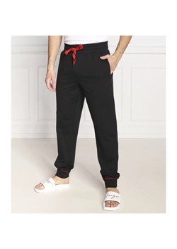 Hugo Bodywear Spodnie dresowe Monologo | Regular Fit ze sklepu Gomez Fashion Store w kategorii Spodnie męskie - zdjęcie 164335162