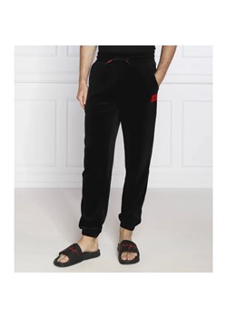 Hugo Bodywear Spodnie dresowe Velour Pants | Regular Fit ze sklepu Gomez Fashion Store w kategorii Spodnie męskie - zdjęcie 164335450