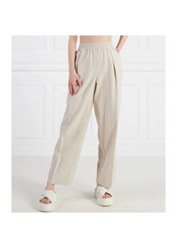 Samsøe Samsøe Lniane spodnie | Loose fit ze sklepu Gomez Fashion Store w kategorii Spodnie damskie - zdjęcie 164336572