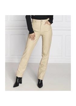 GUESS Spodnie CAROLINE | Straight fit ze sklepu Gomez Fashion Store w kategorii Spodnie damskie - zdjęcie 164337702