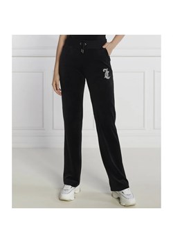 Juicy Couture Spodnie dresowe CAVIAR BEAD WESTERN DIAMANTE | Straight fit ze sklepu Gomez Fashion Store w kategorii Spodnie damskie - zdjęcie 164337764